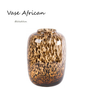 vaas african cheetah decoratie